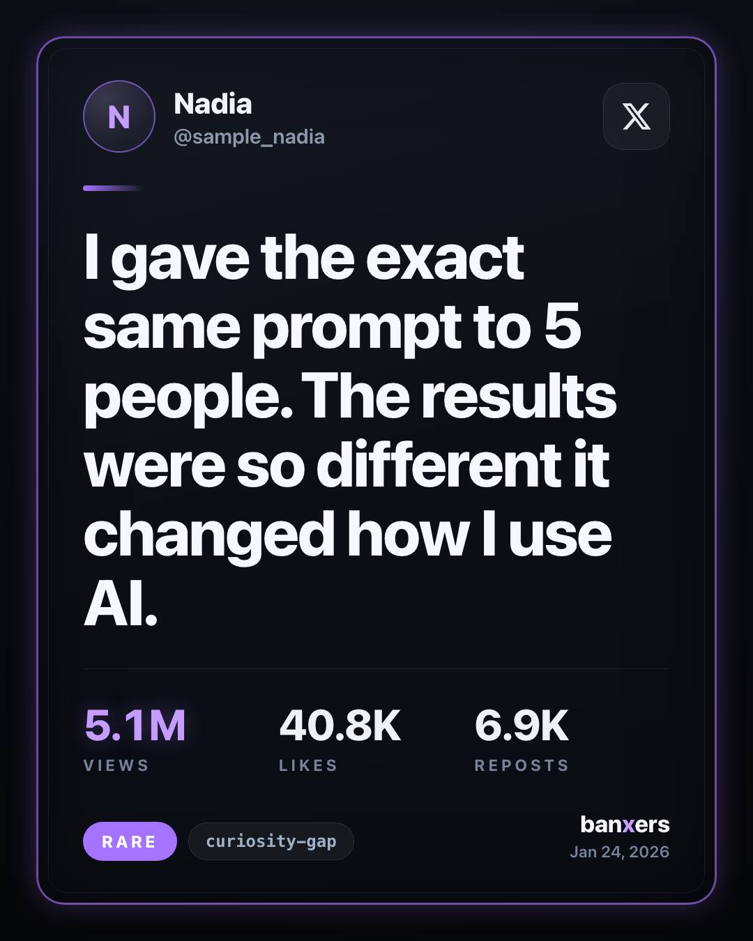 I gave the exact same prompt to 5 people. The results were so different it changed how I use AI. by Nadia